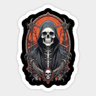 Skelleton in a Robe Sticker